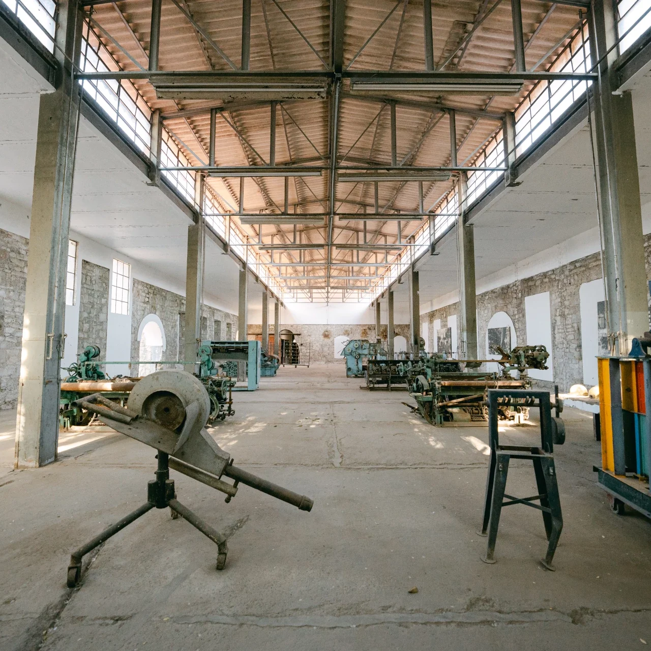 interior de la ex fábrica textil de bellavista nayarit