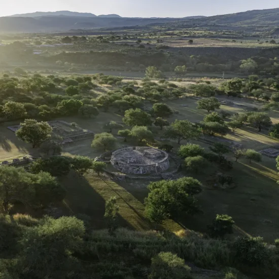 vista aérea de los toriles, jala nayarit
