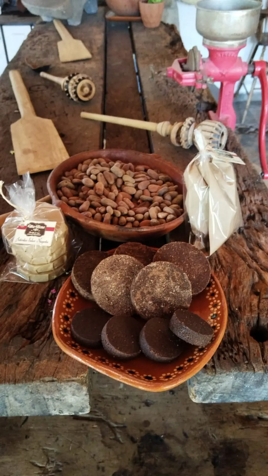 taller artesanal de chocolate de mesa - ruta del tequila ixtlán