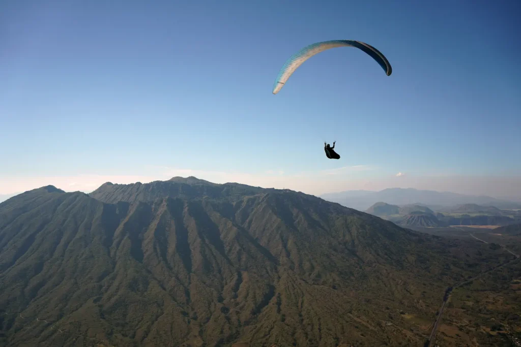 Practicar parapente en Nayarit