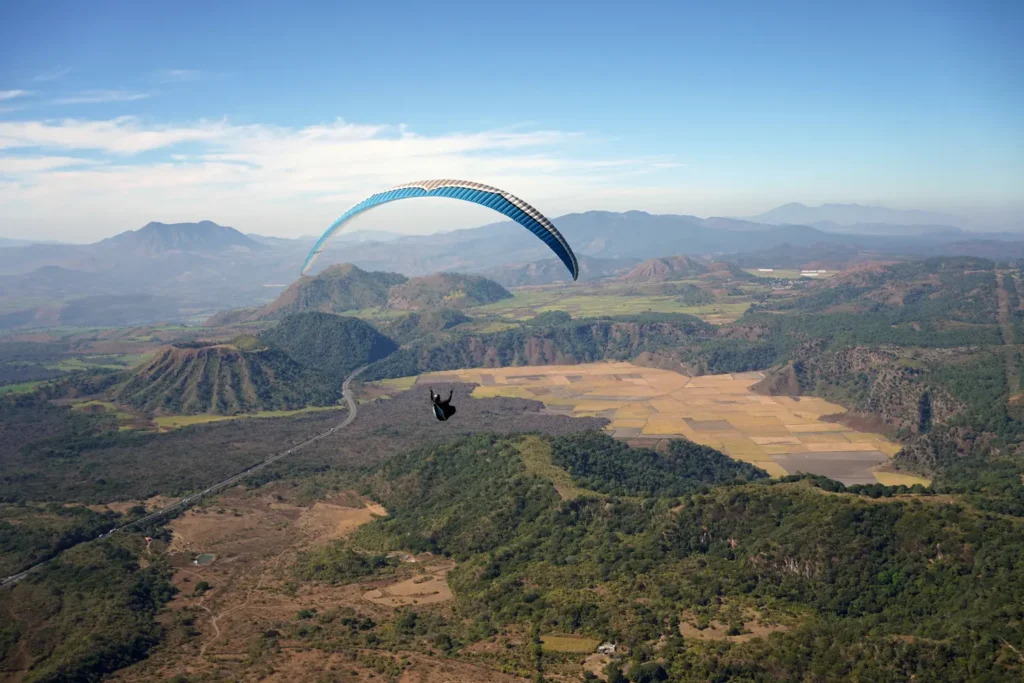 Practicar parapente en Nayarit