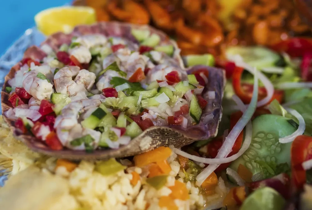 Gastronomía de Nayarit - Ceviche de camarón